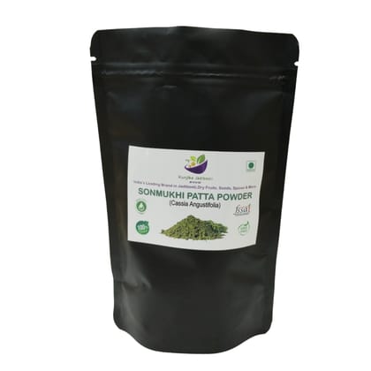 Kunjika Jadibooti Senna Leaves Powder | Nilavarai | Sanay | Cassia angustifolia | Alexandrina| Cassia Angustifolia| Sonamukhi Patta| Sanay Patti |Sonamukhi Leaves Powder 100 gm