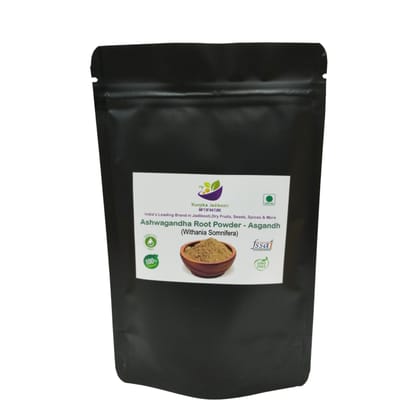 Kunjika Jadibooti Aswagandhada Powder, Ashwagandha root, Asvagandha, Aswaghanda, Aswagandha, Ashavagadha, Asvagangha, Withania somnifera, Boost Immunity - Pure & Natural 100 gm