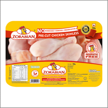 Zorabian Pre Cut Chicken Skinless