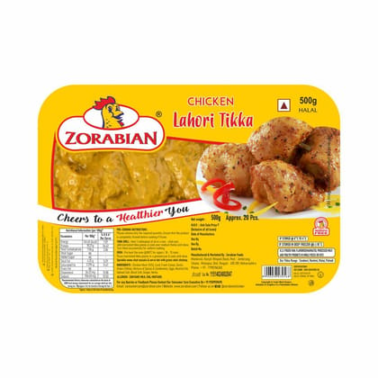 Zorabian Boneless Lahori Chicken Tikka