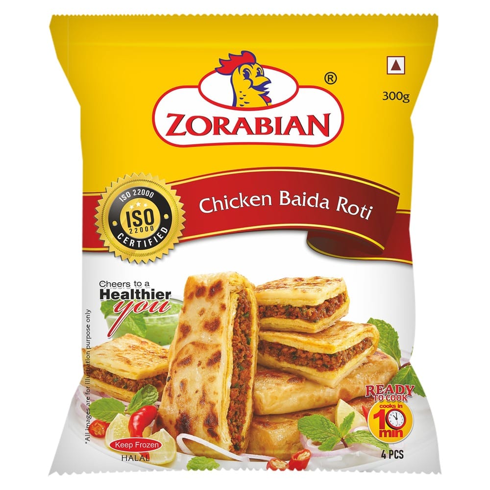 Zorabian Chicken Baida Roti