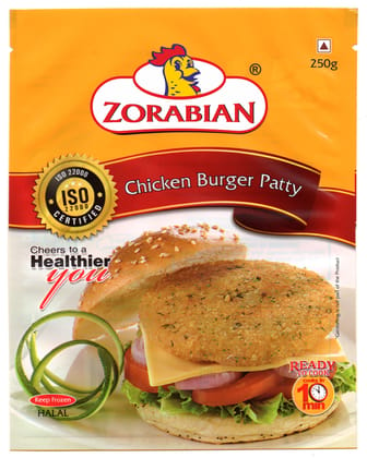 Zorabian Chicken Burger Patty