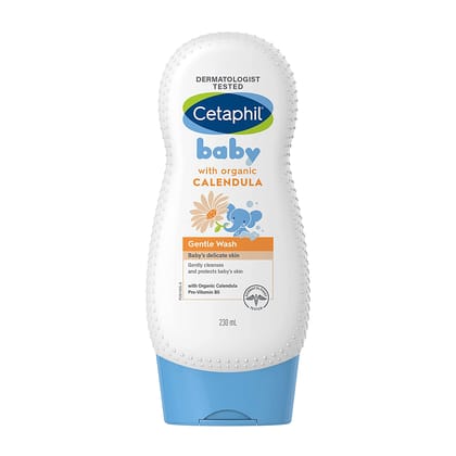 Cetaphil Baby Gentle Wash With Organic Calendula 230Ml