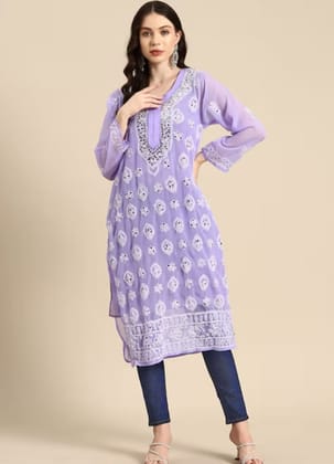 CHIKANKARI KURTI