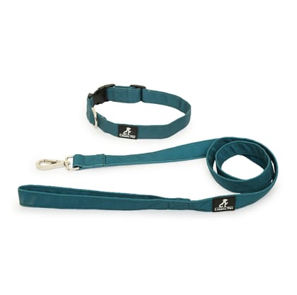 Fashion Unique Jungle Green Dog Collar & Leash Set