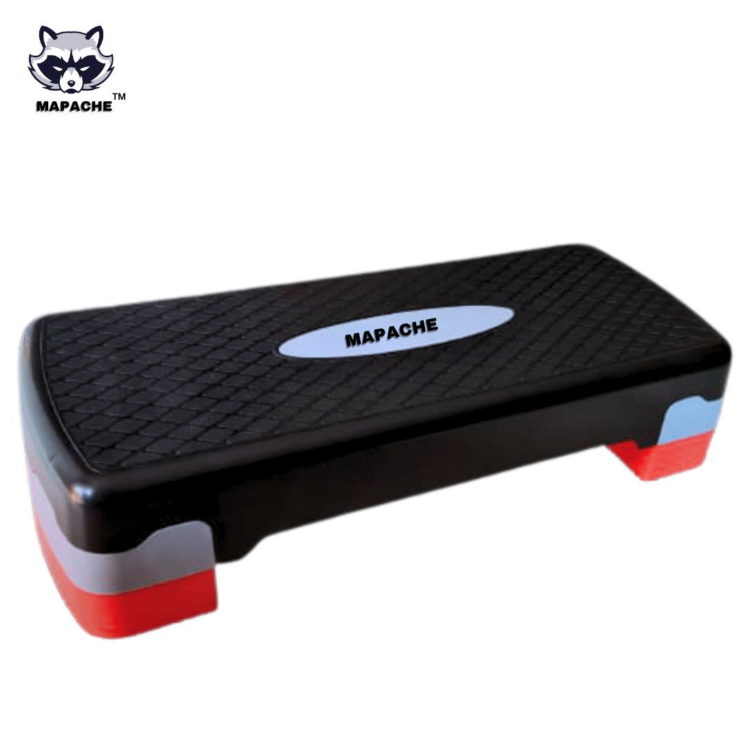 Mapache Aerobic Stepper for Home & Gym Use (68x28x15) Color (Red)