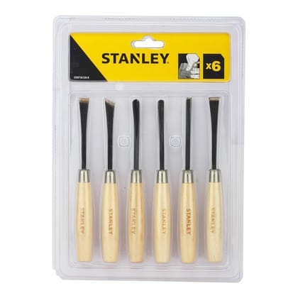 Stanley Chisels & Punches Wood Chisel 1/4 Set 6-Piece STHT16120-8