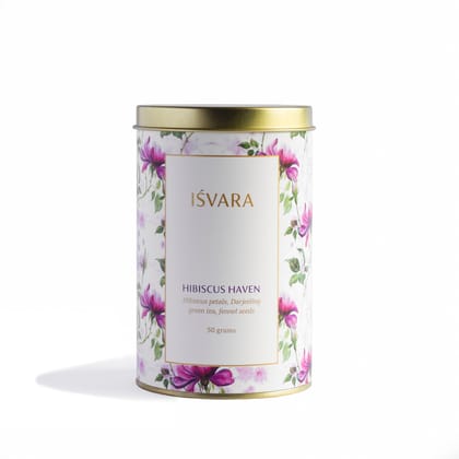 ISVARA Hibiscus Haven ~ Hibiscus Green Tea