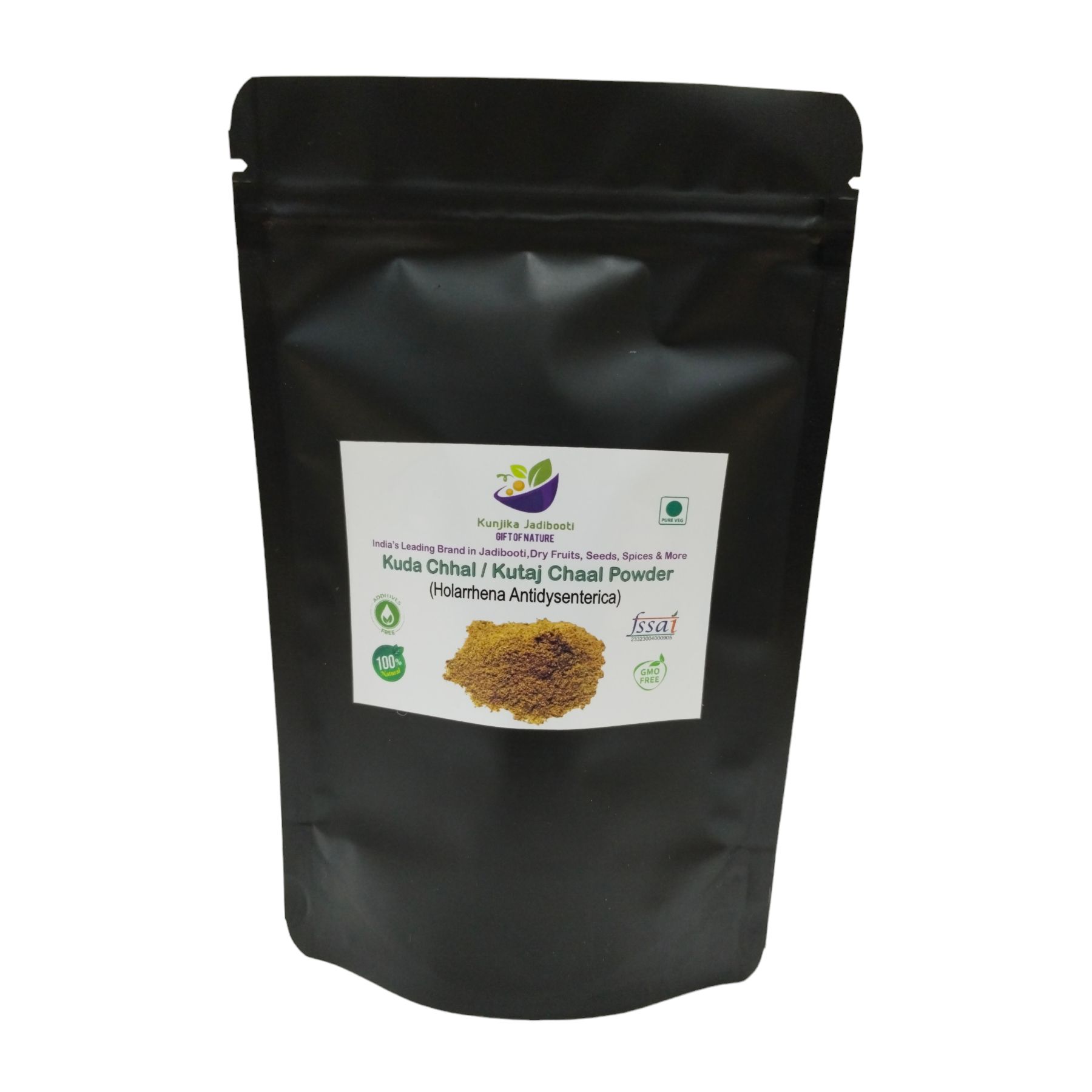 Kunjika Jadibooti Kuda Chaal Powder-Holarrhena Antidysenterica-Raw Herbs-Kutaj Chaal Powder 100 gm