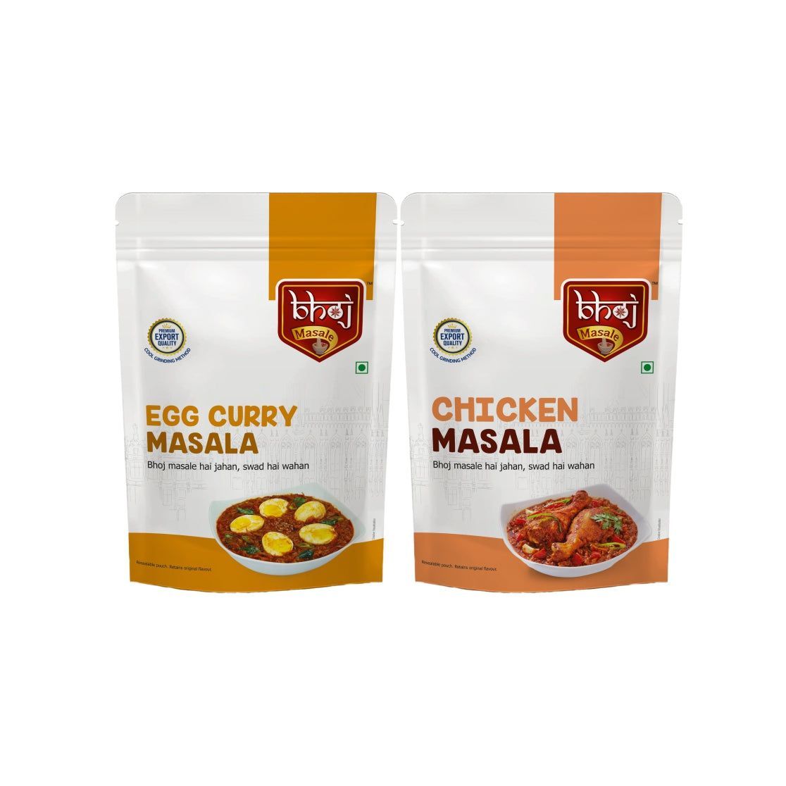 Egg Curry & Chicken Masala Combo 400gm