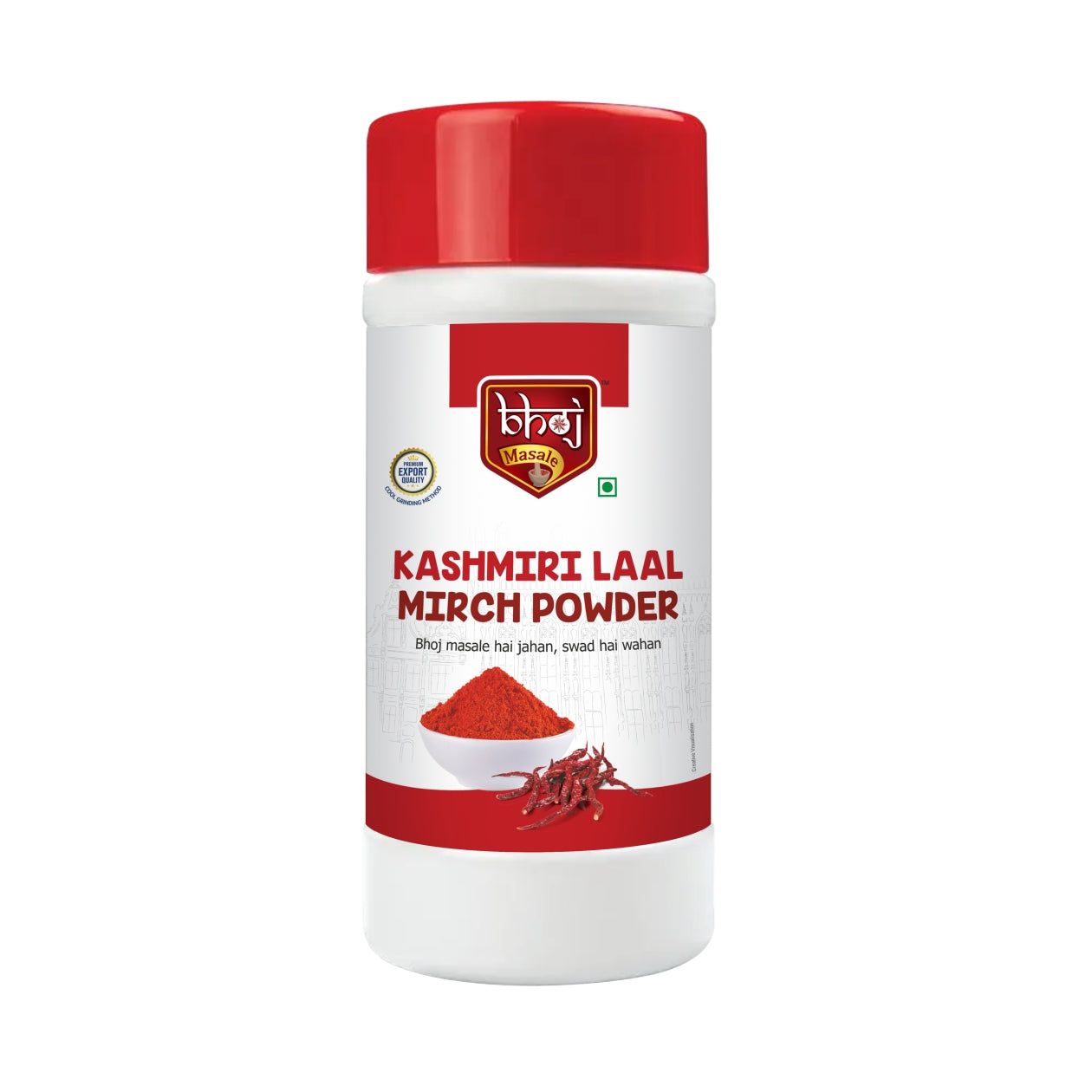 Kashmiri Laal Mirchi Powder - PET JAR 500g