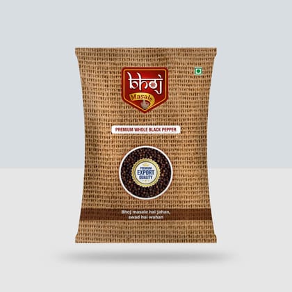 Premium Whole Black Pepper - 50gm ( Kali Miri )