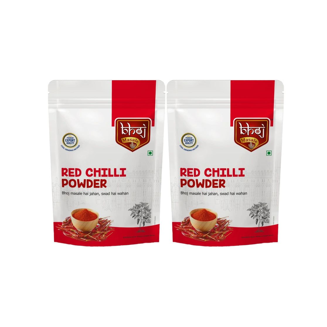 Red Chilli Powder 400gm (Pack of 2 = 2*200gm)