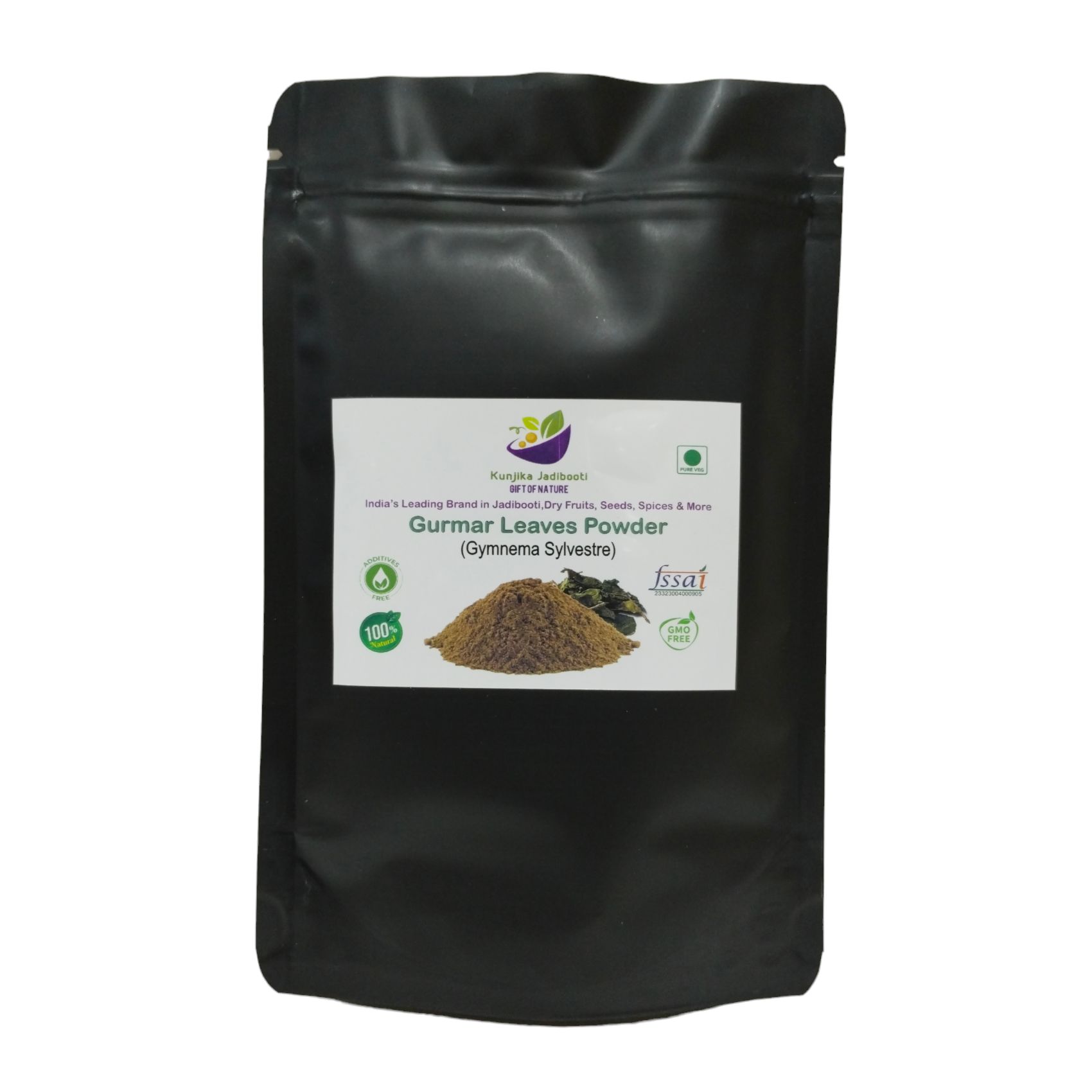 Kunjika Jadibooti Gurmar Powder - Gudmar Powder-Madhunashini Powder - Gymnema Sylvestre - Periploca Of The Woods 100 gm