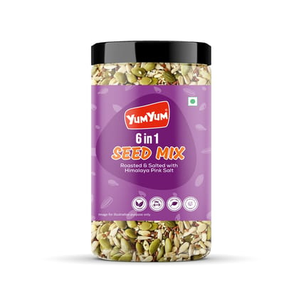 Yum Yum 6 in 1 Seeds Mix 400g