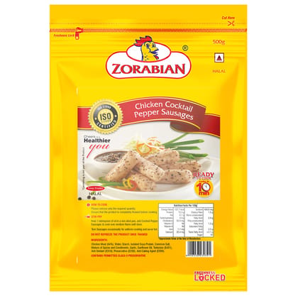 Zorabian Chicken Cocktail Pepper Sausages