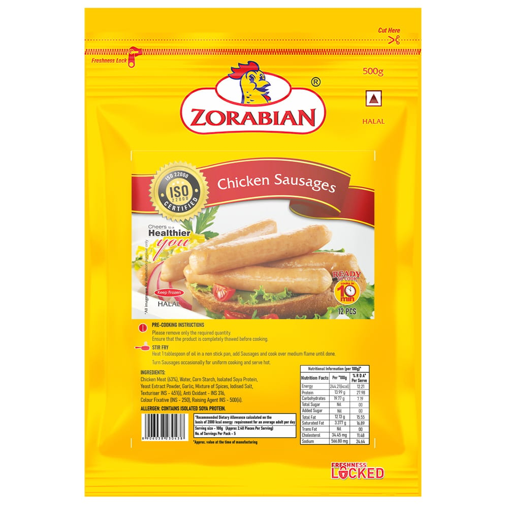 Zorabian Chicken Sausages