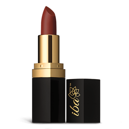 Iba Long Stay Matte Lipstick Shade M02 Mocha Shot, 4g | Intense Colour | Highly Pigmented and Long Lasting Matte Finish | Enriched with Vitamin E | 100% Natural, Vegan & Cruelty Free
