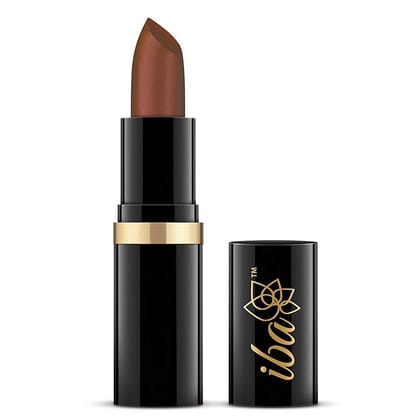 Iba Pure Lips Moisturizing Lipstick Shade A30 Copper Dust, 4g | Intense Colour | Highly Pigmented and Creamy Long Lasting | Glossy Finish | Enriched with Vitamin E | 100% Natural, Vegan & Cruelty Free