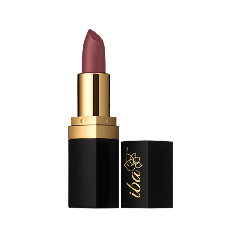 Iba Long Stay Matte Lipstick Shade M19 Nude Alert, 4g | Intense Colour | Highly Pigmented and Long Lasting Matte Finish | Enriched with Vitamin E | 100% Natural, Vegan & Cruelty Free