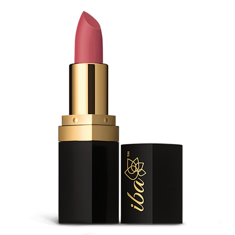 Iba Long Stay Matte Lipstick Shade M14 Pink Pop, 4g | Intense Colour | Highly Pigmented and Long Lasting Matte Finish | Enriched with Vitamin E | 100% Natural, Vegan & Cruelty Free