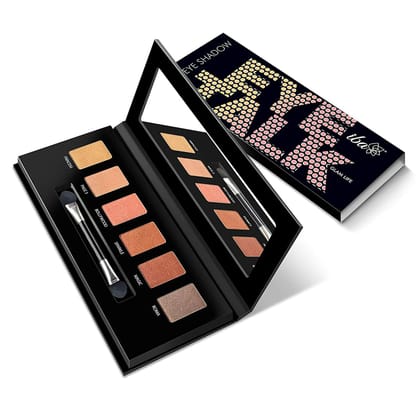 Iba Eye Talk HD Eye Shadow Glam Life, 6g (Pack of 1) l Velvety Smooth l Easy to Blend l Long-Stay High-Intensity Colors