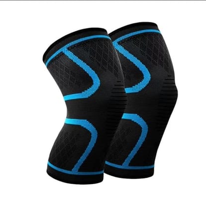 Knee Braces for Knee Pain Women & Men Knee Braces for Knee Pain Meniscus Tear, ACL & Arthritis Pain Relief - Knee Sleeves-BLUE