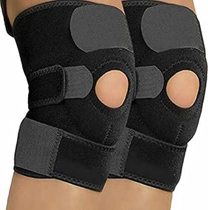 SWEAT BELT Adjustable Knee Cap Support Brace For Knee Pain, Gym Workout, Running, Arthritis, And Protection For Men And Women,Non Toxic