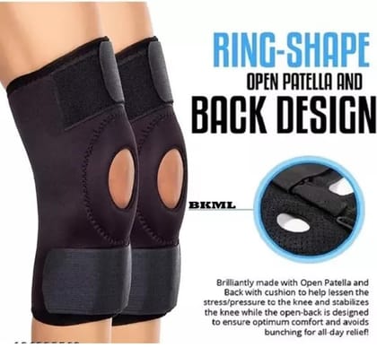 Adjustable Knee Cap Support for Gym, Running Joint Knee Pain Relief Men & Women Knee Support