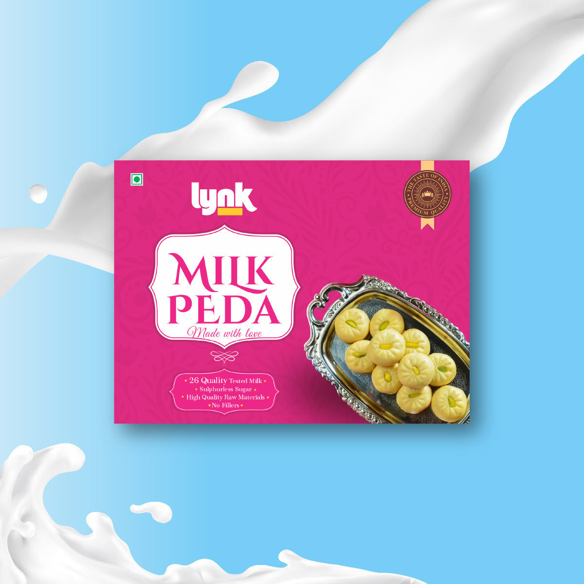 Lynk Premium Milk Peda: Pure Pleasure