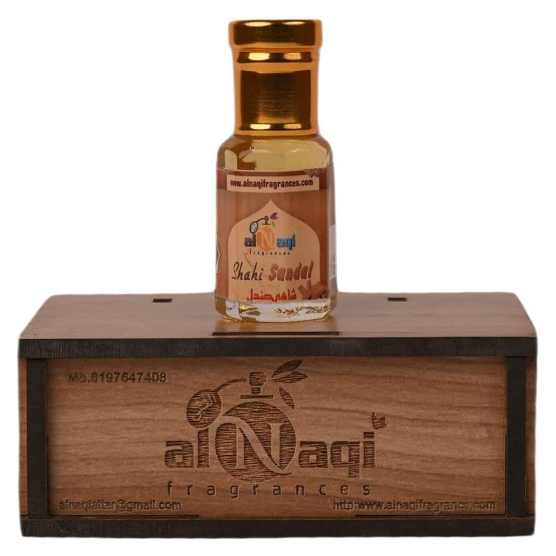 alNaqi SHAHI SANDAL attar -6ml | For Men And Women | Pack Of 1 | Original & 24 Hours Long Lasting Fragrance | Most Wanted Arabian Aroma | (unisex) |