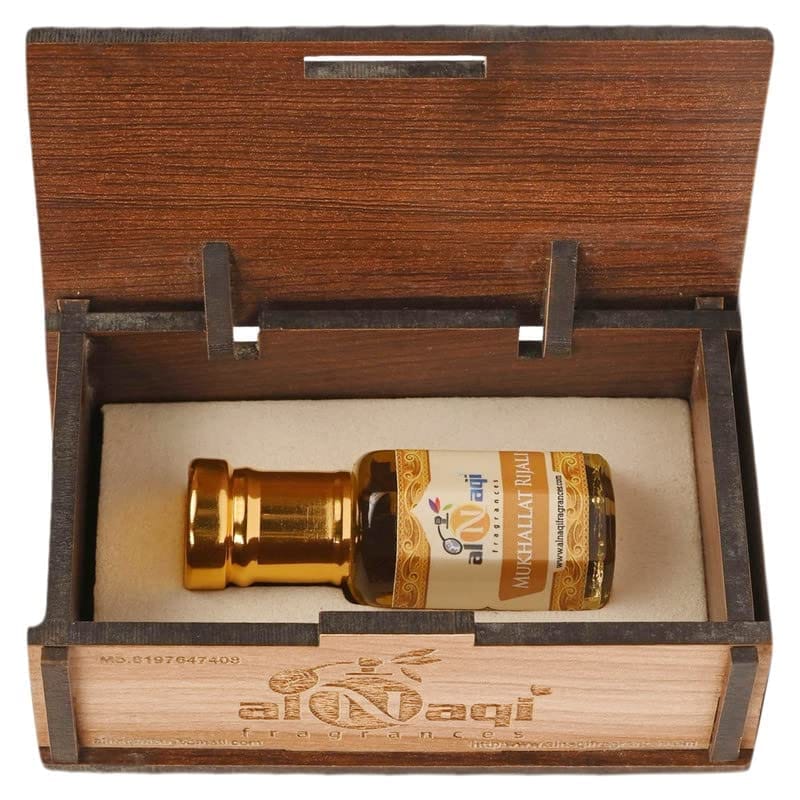 alNaqiMUKHALLAT RIJALI attar-6ml | For Men And Women | Pack Of 1 | Original & 24 Hours Long Lasting Fragrance | Most Wanted Arabian Aroma | (unisex) |