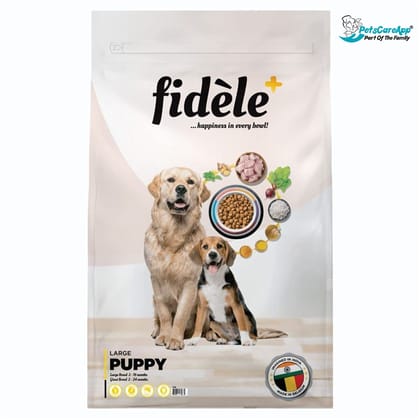 Fidele Dry Dog Food Large Puppy, 3 kg