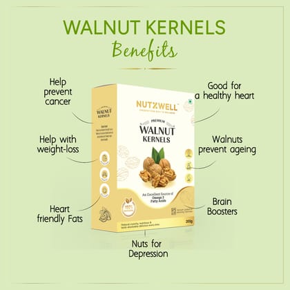 NUTZWELL Premium California Walnut Kernel