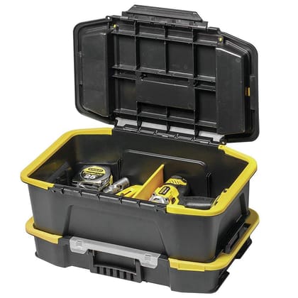 Stanley Portable Storage Click 'N Connect Deep Tool Box & Organizer STST1-71962