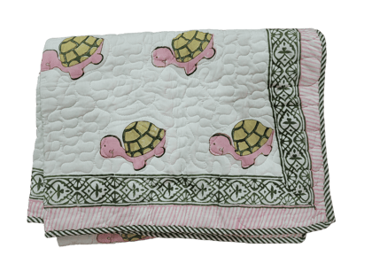 Nirjhari Crafts Handmade Baby Quilt