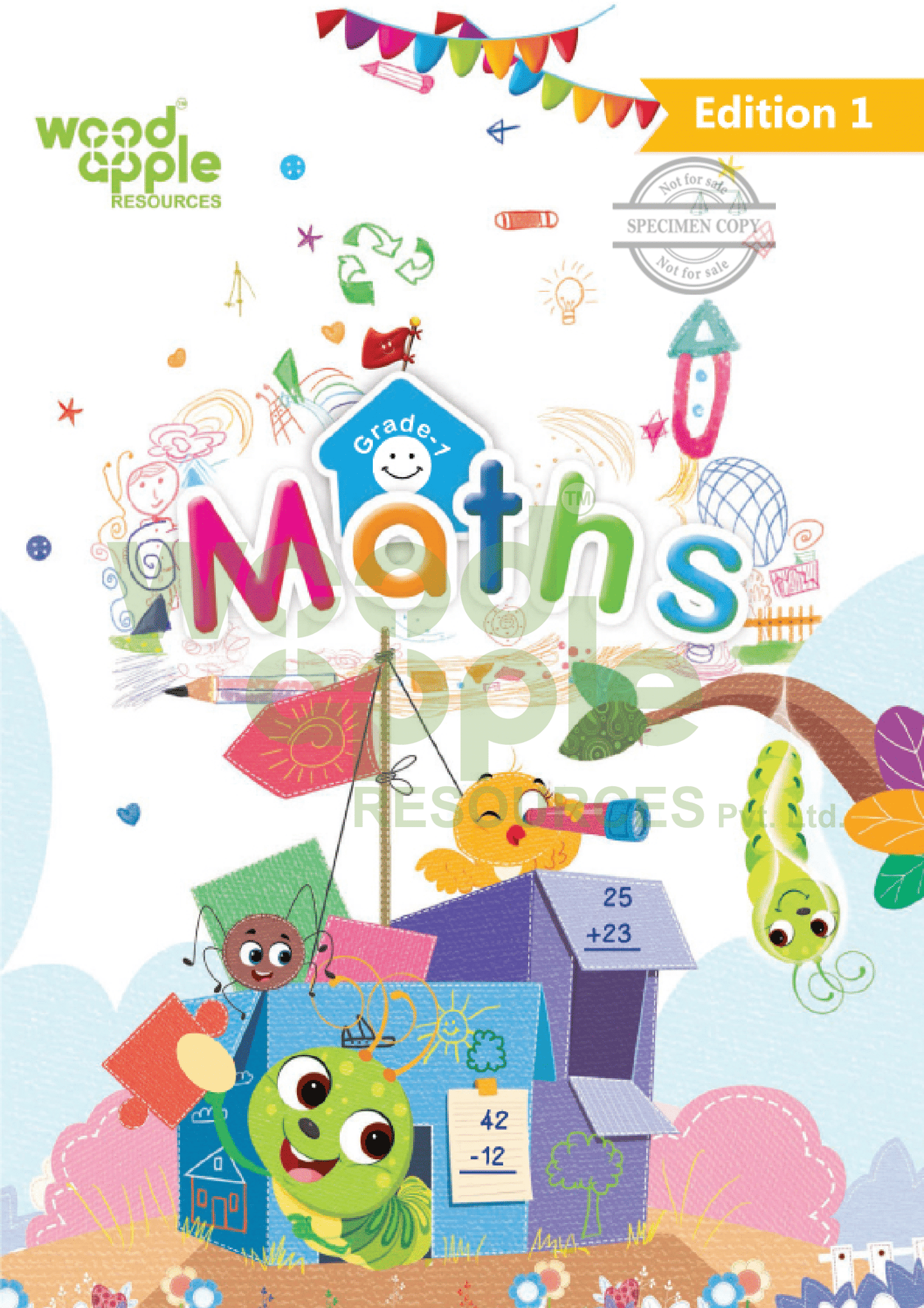 Maths Grade-1 Book - Woodapple Resources