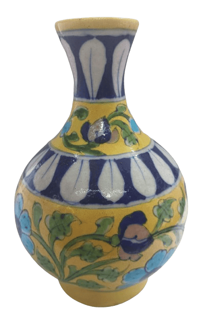 Blue Pottery Vase