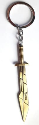 VSS Marvel Sword metal Keychain Keyring (Brown)
