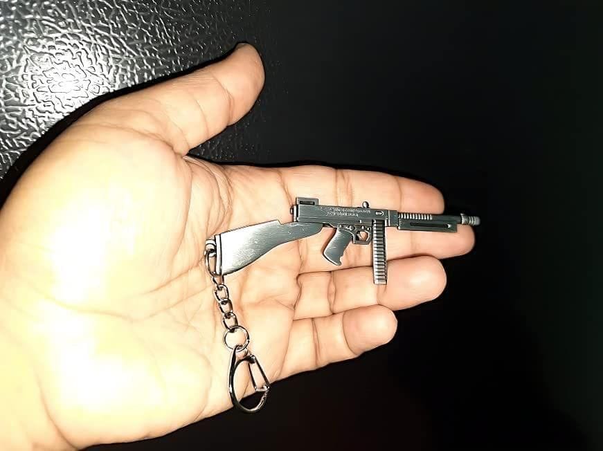 VSS M249 Pubg Battleground Gun metal Keyring Keychain