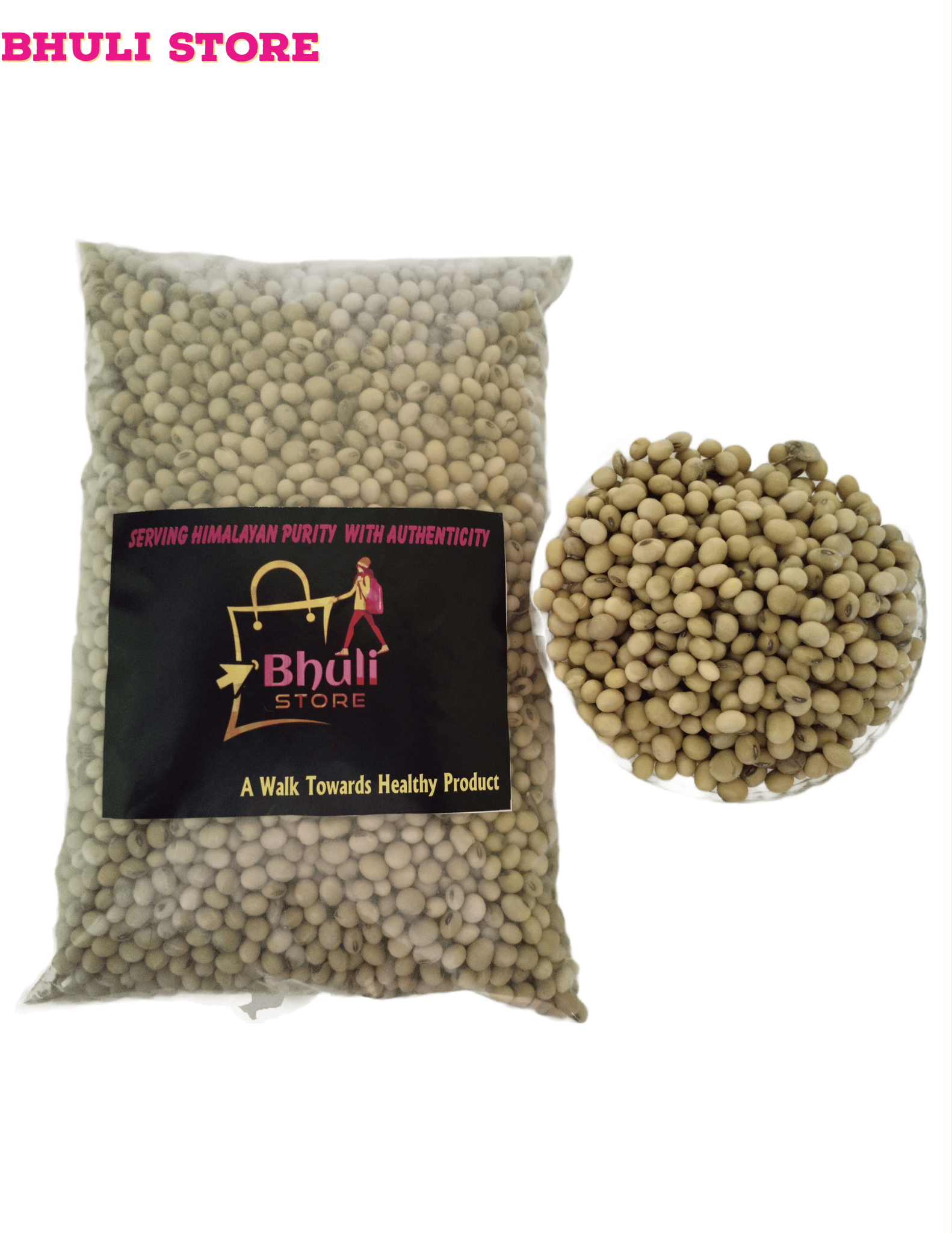 Bhuli Store Pahadi Soyabean Dal/Yellow Soyabean