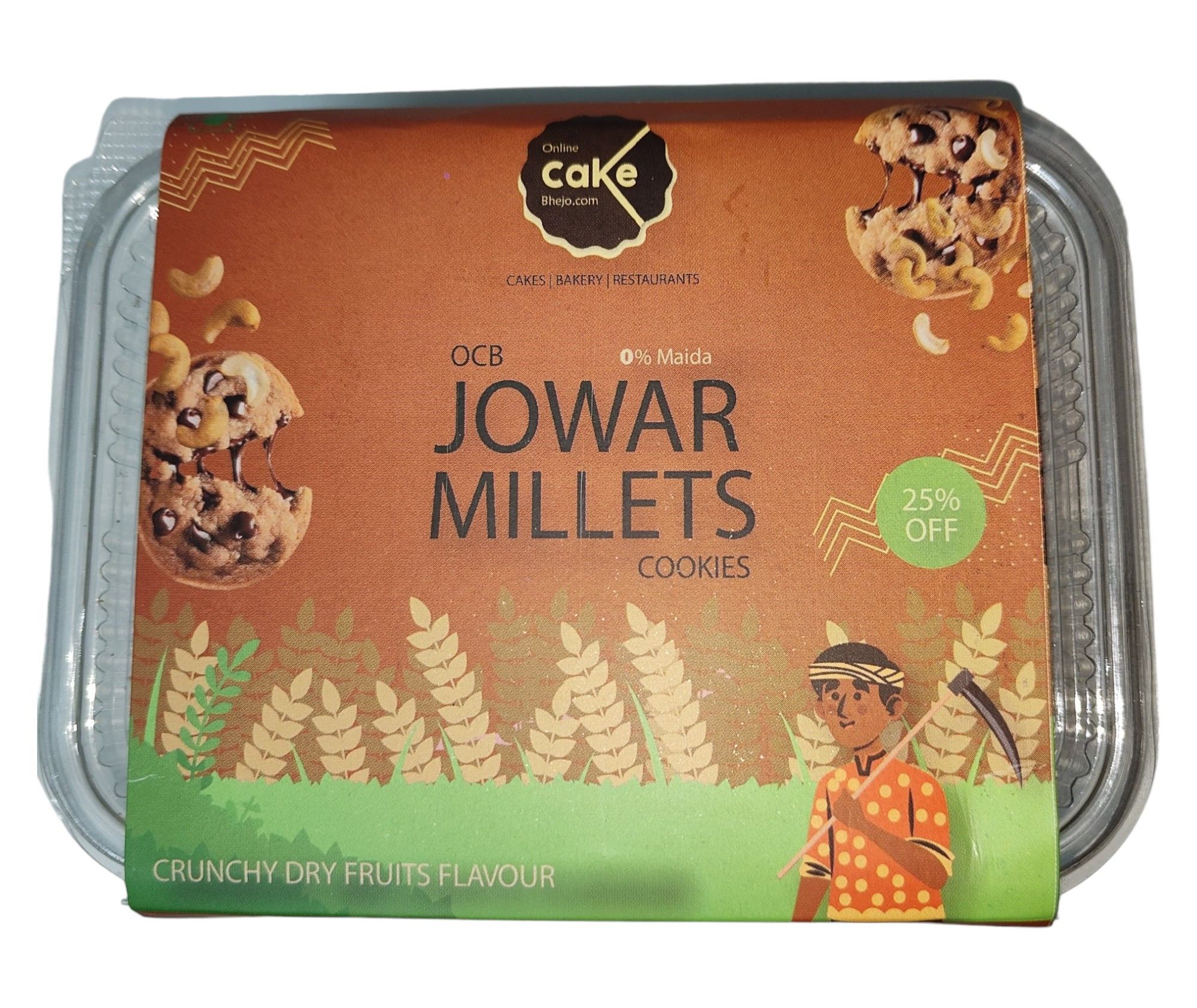 OCB Jowar Millet Cookies