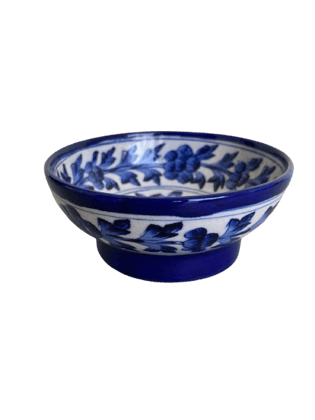 Blue Pottery Bowls 6 inch