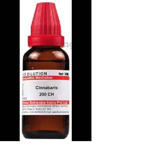 Dr Willmar Schwabe India Cinnabaris Dilution 200 CH(pack of 2)