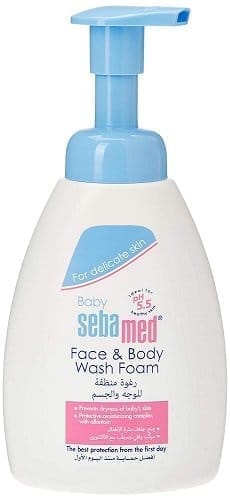 Sebamed Baby Face & Body Wash Foam