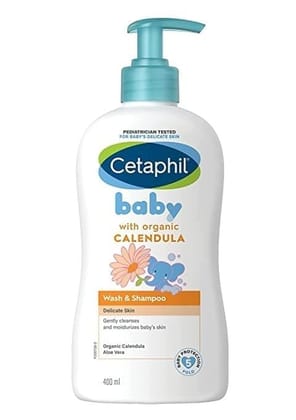 Cetaphil Baby Gentle wash with organic calendula 400ml