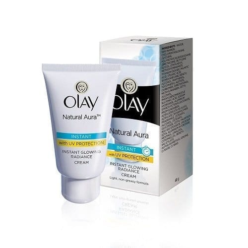 Olay Natural Aura Vitamin B3, Pro B5, E With Uv Protection Cream, 20 Gm (pack of 2)