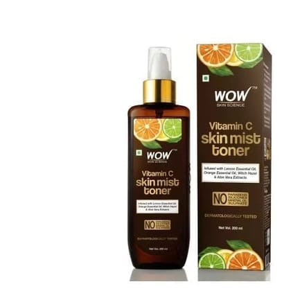 WOW Skin Science Vitamin C Skin Mist Toner For All Skin Types 200ml