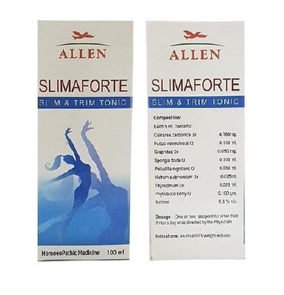 Allen Slimaforte Slim And Trim Tonic 100ml