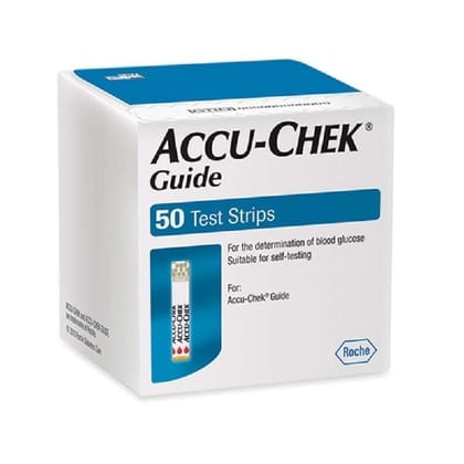 Accu Chek Guide Strip, 50 Test strips